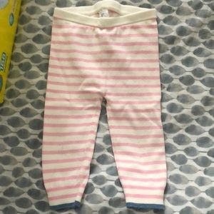 6-12 month Gap stripe pants for Cat top